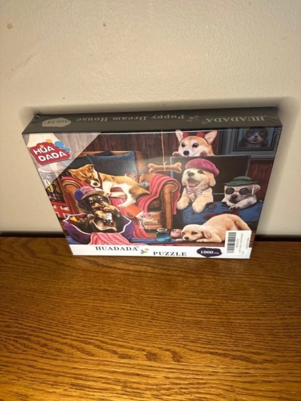 New Hua Dada 1000 Pc. Puzzle Titled Puppy Dream House